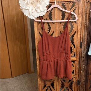 Torrid Peplum Camisole Top Size XL